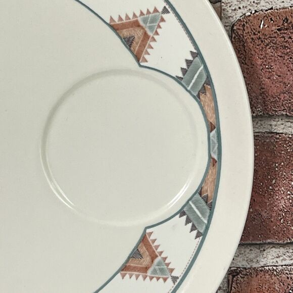 Mikasa Santa Fe Crudite Itaglio Ceramic Multi Southwest Replacement Plate Only - Picture 10 of 12